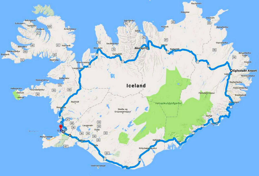 Grandi Strade: Ring Road attorno a Islanda clima permettendo © 