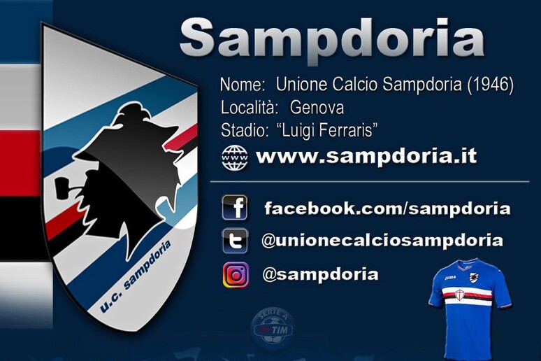 Serie A 2018-2019: Sampdoria - RIPRODUZIONE RISERVATA