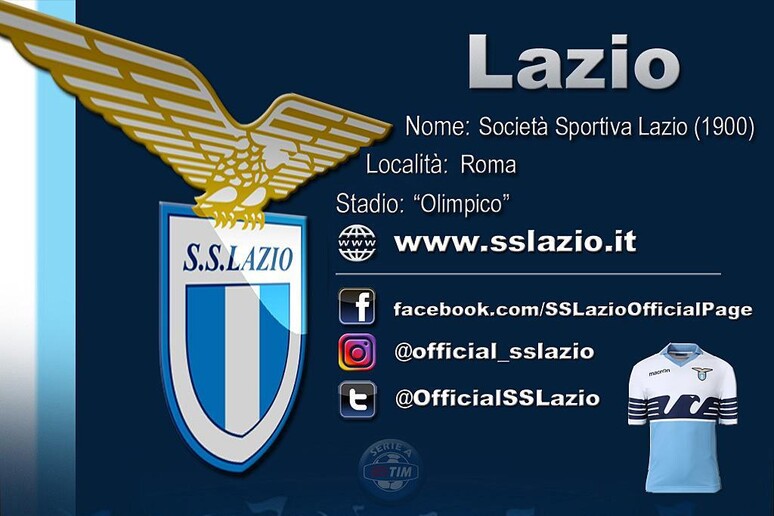 Serie A 2018-2019: Lazio - RIPRODUZIONE RISERVATA