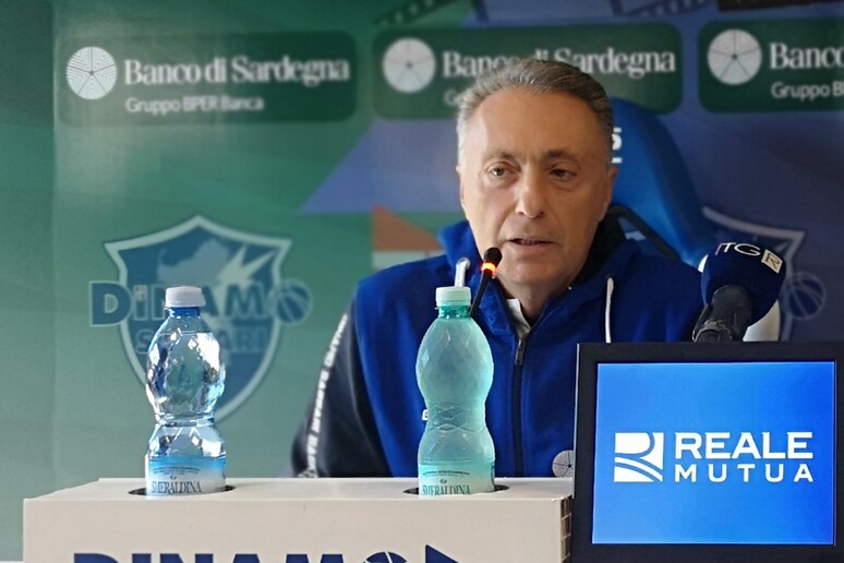 Il neo coach della Dinamo Sassari, Piero Bucchi - RIPRODUZIONE RISERVATA