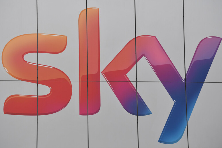 Il logo di Sky - RIPRODUZIONE RISERVATA