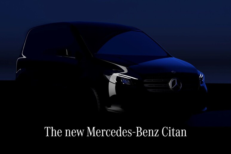 Mercedes: Citan sarà anche elettrico, il 25 agosto il reveal © ANSA/Mercedes