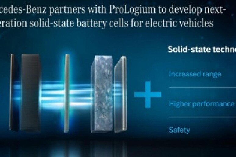Mercedes: accordo con ProLogium per le batterie del futuro - RIPRODUZIONE RISERVATA