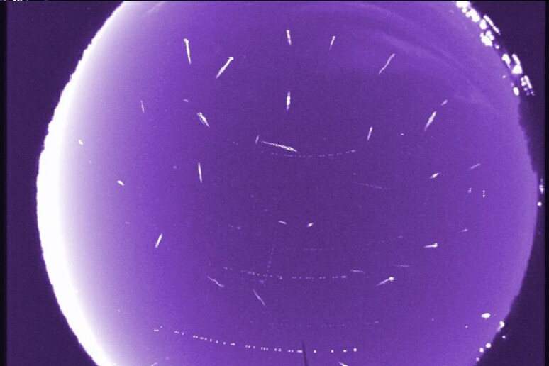 Lo sciame delle Orionidi, stelle cadenti d’autunno, nel 2009 (fonte: Nasa) - RIPRODUZIONE RISERVATA