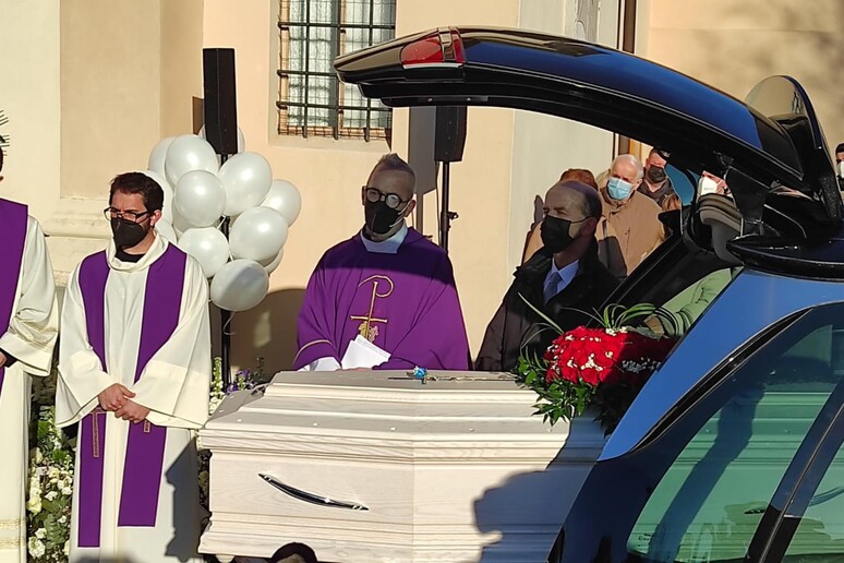 I funerali di Lorenzo Parelli - RIPRODUZIONE RISERVATA