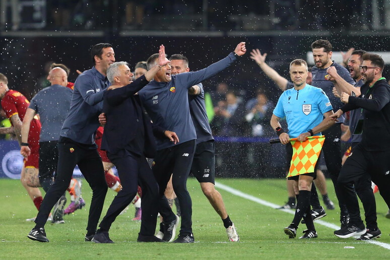 Roma vs Feyenoord © ANSA/EPA