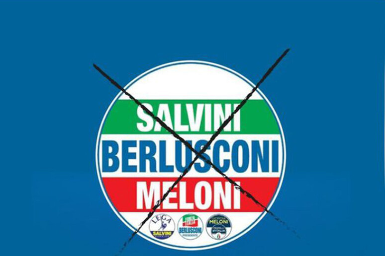 Il simbolo postato da Silvio Berlusconi - RIPRODUZIONE RISERVATA