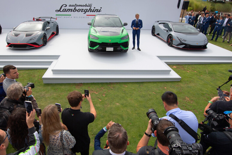 60 anni Lamborghini, le celebrazioni sono gi? iniziate © ANSA/Lamborghini Automobili