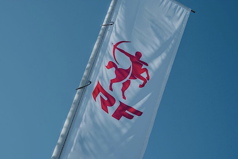 Romeo Ferraris rinnova il logo con il Sagittario © ANSA/Romeo Ferraris