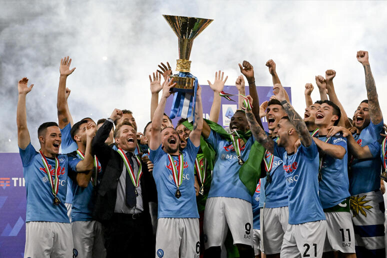 Serie A: SSC Napoli celebrates the Scudetto - RIPRODUZIONE RISERVATA